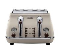 De’Longhi Icona Vintage CTOV 4003.BG 6 4 slice(s) 1800 W Beige