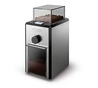 De'Longhi KG89 KG 89 Professional coffee grinder for up to 12 cups, plastic housing, silver, 110 watts