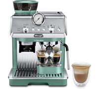 De'Longhi La Specialista Arte EC9155.GR, Barista Pump Espresso Machine, Bean to Cup Coffee and Cappuccino Maker, 8 Grinding Settings, MyLatte Art Frothing Wand, 1550W, Green