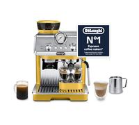 De'Longhi La Specialista Arte EC9155.YE, Barista Pump Espresso Machine, Bean to Cup Coffee and Cappuccino Maker, 8 Grinding Settings, MyLatte Art Frothing Wand, 1550W, Yellow