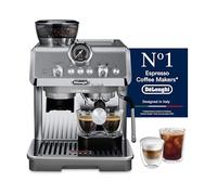 De'Longhi La Specialista Arte Evo EC9255.M, Espresso Pump Coffee Machine with Cold Brew Function, with Professional Milk Frothing Nozzle, Sensor Grinding Technology, Includes Barista Kit, 1450W, Metal