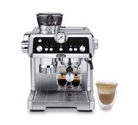De'Longhi La Specialista Prestigio Manual bean to cup espresso machine Silver & Black - Metal