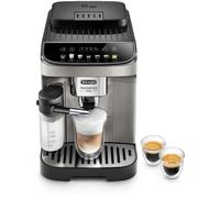 Delonghi Magnifica Evo Automatic Bean to Cup Coffee Machine with Milk Frother - Titanium & Black