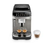 De'Longhi Magnifica Evo ECAM290.42.TB, Automatic Coffee Machine with Milk Frother, Compact Grain Machine, Manual Milk Frother, 4 Recipes, Colour Touch Screen, Titanium Black