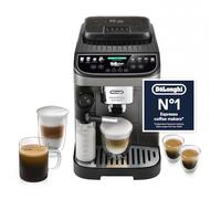 De'Longhi Magnifica Evo Next ECAM312.80.TB, Automatic Coffee Machine With Automatic Milk Frother, Bean To Cup Coffee and Cappuccino Machine with Intuitive Touch Display, Black/Titanium