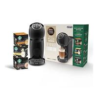 De'Longhi Nescafe Dolce Gusto Genio S Plus Automatic Machine, Capsule Coffee Machine, Espresso Boost, Cappuccino, Energy Saving, Including 3 boxes Coffee Pods Starbucks, Black