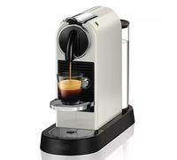 Delonghi Nespresso Citiz Capsule Espresso Coffee Machine in White - EN167W