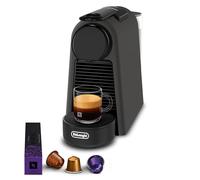De'Longhi Nespresso Essenza Mini EN85.BKMT, Automatic Coffee Machine, Capsule Machine for Single Cup, Welcome Set Included, Compact Design, Pressure 19 Bars, 1150W, Matte Black