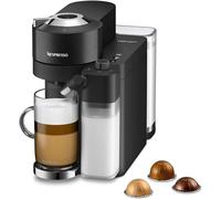 De'Longhi Nespresso Vertuo Lattissima ENV300.B, Automatic Coffee Machine with Automatic Milk Frother, Single-Serve Capsule Coffee Machine, 5 Cup Sizes, 1500W, Matt Black & Glossy