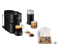De'Longhi Nespresso Vertuo Pop & Milk Barista Bundle [Joybuy Exclusive] - Black, 50 Free Capsules & 2 Mugs & Milk Frother Included, ENV90.BAE