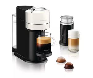 Delonghi Nespresso VertuoNext & Milk Coffee Machine in White - ENV120WAE