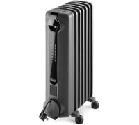 Delonghi Radia S Grey Radiator 1.5KW Electric Heater Oil Power Portable Digital
