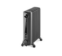 De'Longhi Radia S Oil Filled Radiator, 2000W, 9 Fins, Digital Control, Eco Function, White, TRRS0920E.G