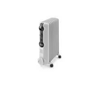 De'Longhi Radia S Oil Filled Radiator - 2000W, 9 Fins, Mechanical Control - White, TRRS0920
