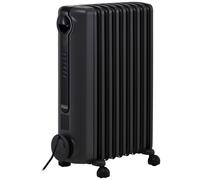 De'Longhi Radia S TRRS0920E.G Oil Filled Radiator 2000W - Dark Grey, Grey