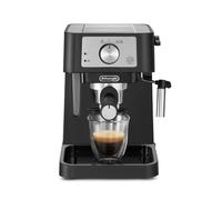 De'Longhi Stilosa Espresso Coffee Machine, 15 Bar, Compact, Black - EC260.BK