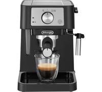 De'Longhi Stilosa Traditional Pump Espresso Coffee Machine - Black / Silver - EC260.BK
