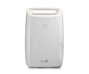 De'Longhi Tasciugo AriaDry - Portable Home Dehumidifier with 3-Action Filtration System, Moisture Absorber 10L/Day, Clothes Dryer, Anti-Mold, Low Noise Level, White (DEX210SF)
