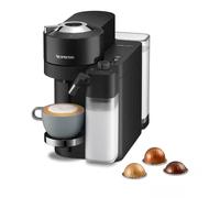 De'Longhi Nespresso Vertuo Lattissima ENV300.B, Automatic Coffee Machine with Automatic Milk Frother, Single-Serve Capsule Coffee Machine, 5 Cup Sizes, 1500W, Matt Black & Glossy