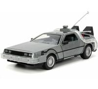Delorean Car Back To The Future I LED Light 1/24 Metal