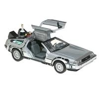 DeLorean Car BACK TO THE FUTURE Model Part 2 DieCast 1/24 20Cm WELLY Original
