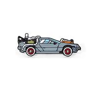 DeLorean Car for Back to the Future Fans Hard Enamel Pin Badge | Back to the Future Fans, For Backpack Bag Jacket Shirt