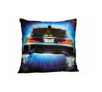 DeLorean Roads Back to the Future Double Sided Cushion