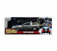 Delorean - Time Machine w/ Light - Back to the Future I - Hollywood Rides - 1/24 - Jada
