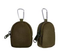 DELORIGIN 2 Pack Mini EDC Pouch Tactical Coin Purse Outdoor Keychain Military Pocket Mini Utility Belt Bumbag for Mini Tool Organizer Car Key Earphone Waist Case Hiking Climbing Backpack Accessory