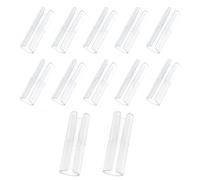 DELORIGIN 20Pcs Bed Sheet Grippers Holders Mattresses Clear Bed Clips Plastic Sheet Fasteners for Keeping Mattresses with Raised Edge Comfortable Hold Slip and Fall Out Snack Clip Bookmark Clamp