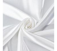 DELORIGIN 3.28x2.46Ft Backdrop Background for Photography 2 Colors Satin Photo Backdrop Fabric Large Pure White Photo Screen Backdrop Curtain Drapes for Party Wedding Decoration Jewelry Costume Craft