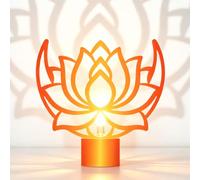 DELORIGIN 3D Lotus Lantern Cutting Dies Card Making Die Stencil Carbon Steel Die Cuts Scrapbooking Embossing Template for Greeting Cards Craft Album Letter Party Invitation Envelope Decor