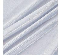 DELORIGIN 6.56x2.46Ft Iridescent Photography Background Fabric, White shiny Backdrop Glitter Photo Booth Backdrop for Party Wedding Decoration Jewelry Costume Craft Show