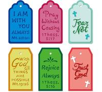 DELORIGIN Bible Bookmarks Cutting Dies Card Making Die Stencil Carbon Steel Die Cuts Card Scrapbooking Embossing Template Dies for Greeting Cards Craft Paper Album Invitation Decor