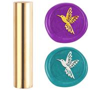 DELORIGIN Mini Brass Wax Seal Stamp Gun - Hummingbird Design - 15mm - Wedding Invitations, Envelopes, Greeting Cards