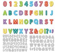 DELORIGIN Numbers 1-9 Cutting Dies Double-Layer Letters A-Z Card Making Die Stencil Alphanumeric Carbon Steel Die Cuts Card Scrapbooking Embossing Template Dies for Greeting Cards Invitation Decor