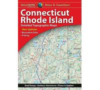 Delorme Atlas & Gazetteer Connecticut/Rhode Island 6e