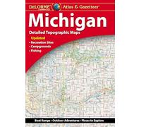 Delorme Atlas & Gazetteer: Michigan (Delorme Michigan Atlas and Gazeteer)