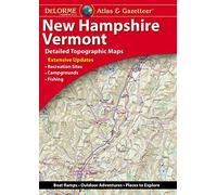 Delorme Atlas & Gazetteer: New Hampshire, Vermont