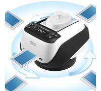 Delousiber Automatic Card Dealer, 360° Rotating Automatic Card Dealing Sending Machine for up to 8 Players, Rechargeable C ard Issuing Machine for Poker, UNO, Blackjack, Texas Hold'em