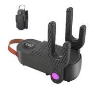 Delousiber Electric Shoe Dryer and Ozone Deodoriser UK - 150W Wall Mounted Boot Dryer with 4 Shoe Capacity, Foldable Design, Timer & Constant Temperature Hot Air Drying for Shoes/Boots (220V)