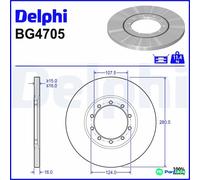 DELPHI 2 X BRAKE DISC BG4075