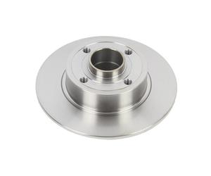 Delphi 240mm Single Rear Brake Disc With ABS Bearing Fits Renault BG9028RS