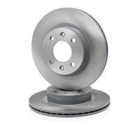 x2 Front Brake Disc Delphi BG4295 Fits Hyundai Kia i10 Picanto Braking System