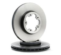 x2 Front Brake Disc Delphi BG4007 Fits Ford Transit Transit Tourneo