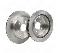 Genuine Delphi Rear Vented Brake Discs Set Pair - BG4041