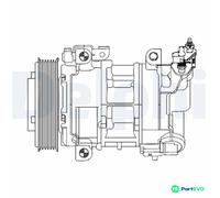 DELPHI AIR CONDITIONING COMPRESSOR CS20325 FOR CITROËN PEUGEOT