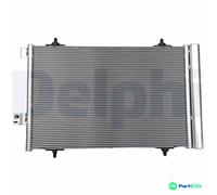 DELPHI AIR CONDITIONING CONDENSER TSP0225665 FOR CITROËN PEUGEOT