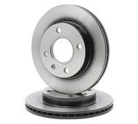 Delphi BG2440 240mm Front Plain Brake Disc Set for Ford Mazda NEW