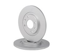 Delphi BG3421 266mm Front Plain Brake Disc Set for Citroen Peugeot